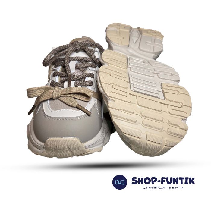 Кроссовки Hang Ten Kids бежевые 102