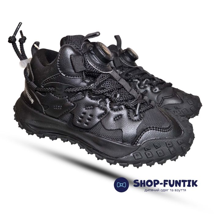 Кроссовки  Hang Ten Kids черные 012