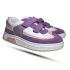 Кроссовки Toddler белые с сереневым 1436