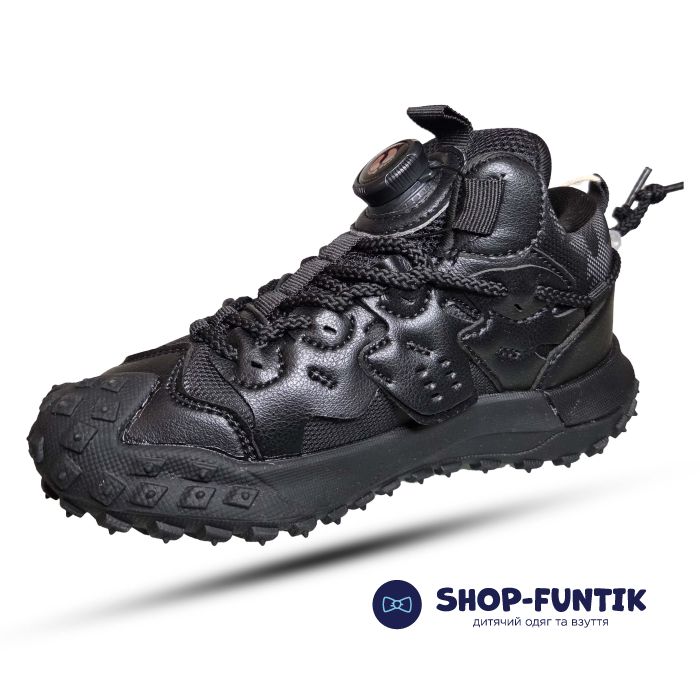 Кроссовки  Hang Ten Kids черные 012