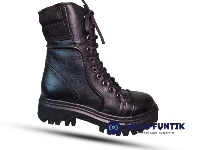 Ботинки Todler черные высокие 4503