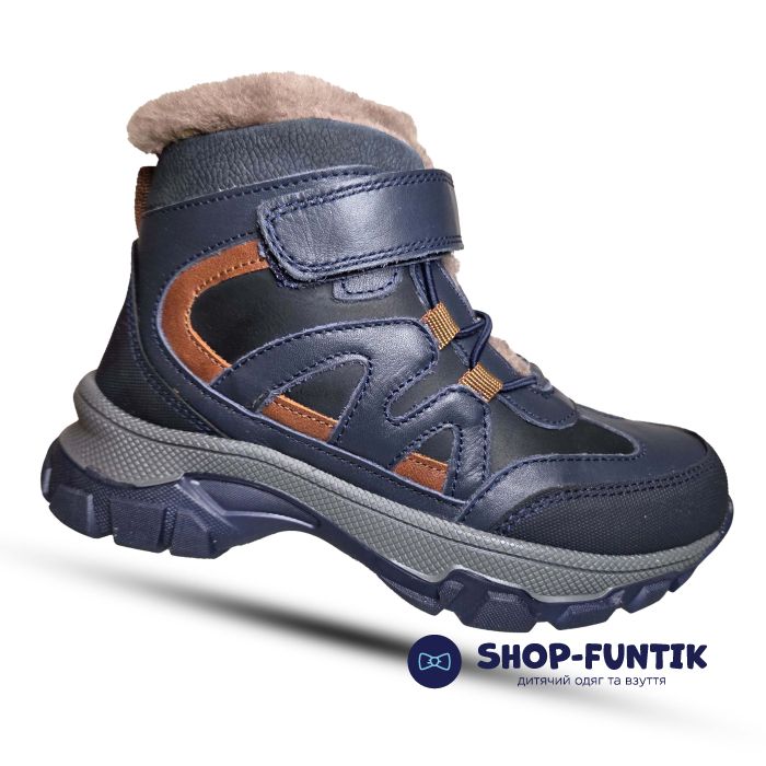 Ботинки Todler темно синие 1449