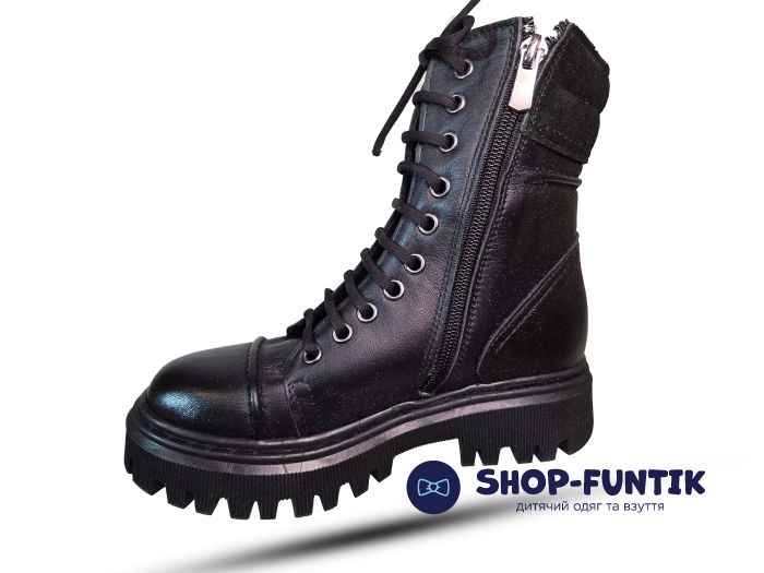 Ботинки Todler черные высокие 4503