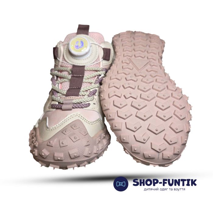 Кроссовки  Hang Ten Kids розовые с белым 011