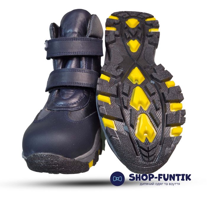 Ботинки Djoy темно синие с голубым 060