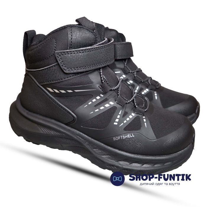 Ботинки Fiamingo черные 6312