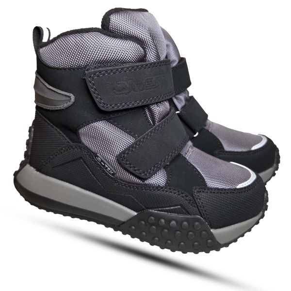 Ботинки Fiamingo серые с черным 522