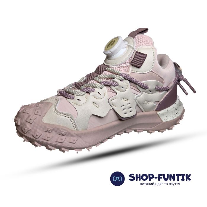 Кроссовки  Hang Ten Kids розовые с белым 011