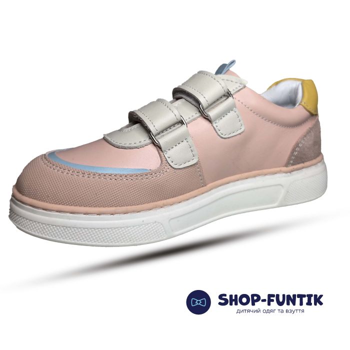 Кроссовки Toddler розовые с серым 6087