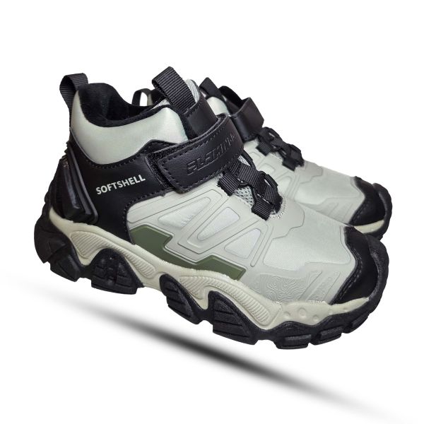 Ботинки Fiamingo светло салатовые с черным 63