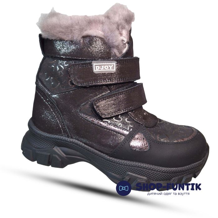 Ботинки Djoy коричневые с черным 333