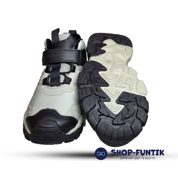 Ботинки Fiamingo светло салатовые с черным 63