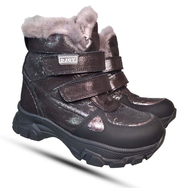 Ботинки Djoy коричневые с черным 333
