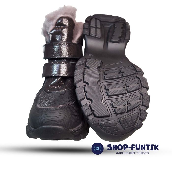 Ботинки Djoy коричневые с черным 333