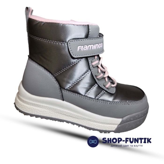 Ботинки Fiamingo серые 362