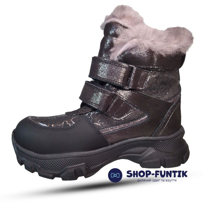 Ботинки Djoy коричневые с черным 333