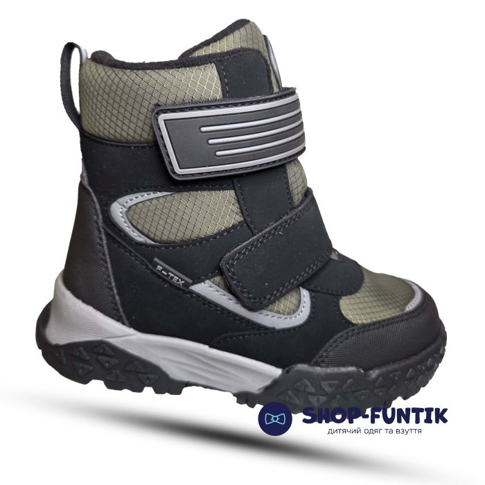 Ботинки Fiamingo хаки с черным 252