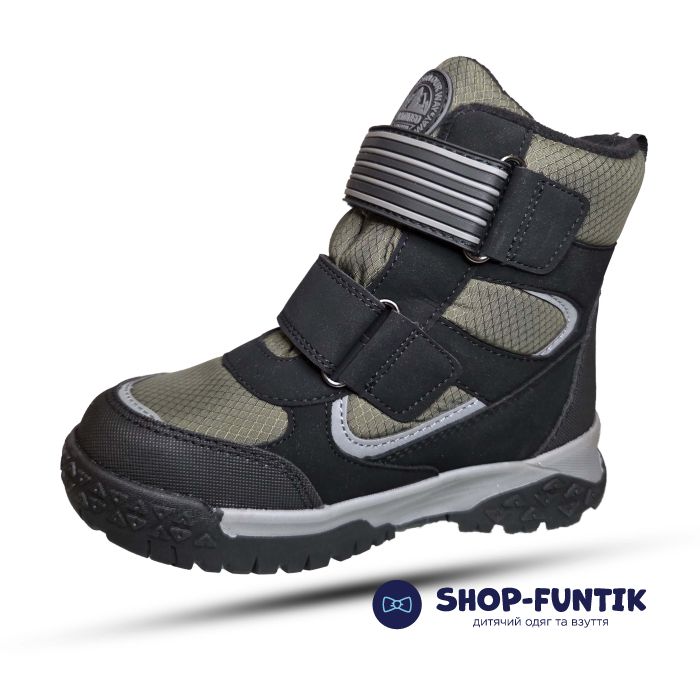 Ботинки Fiamingo хаки с черным 252