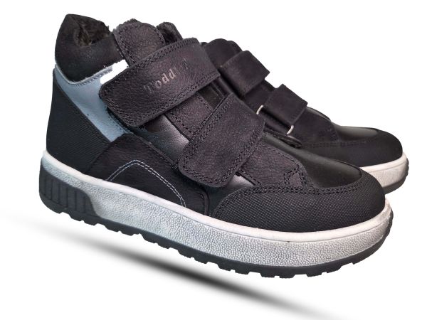 Ботинки Todler черные с серым низкие 5785