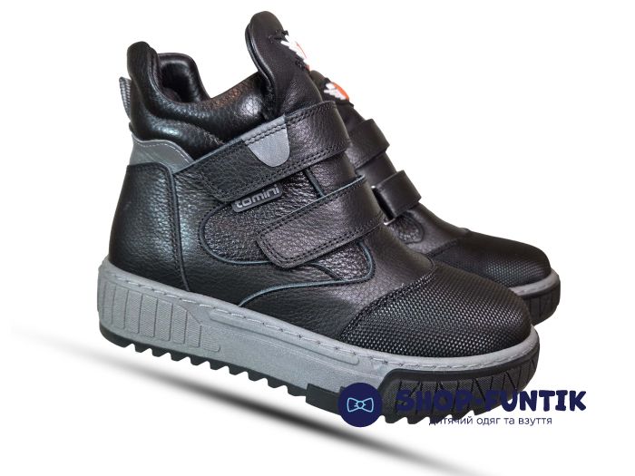 Ботинки Tomini черные с усиленным носком 1905