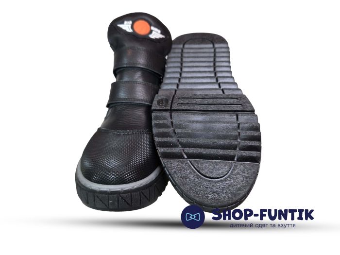 Ботинки Tomini черные с усиленным носком 1905