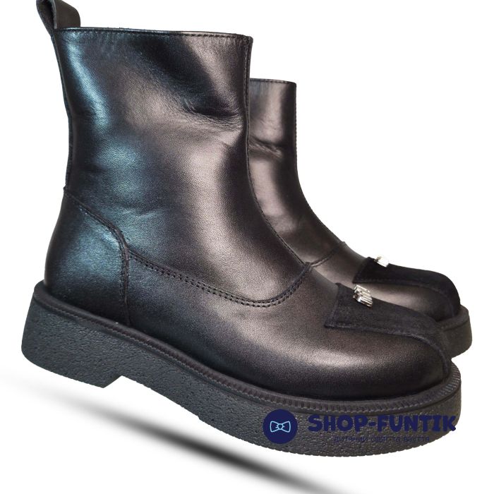 Ботинки Tomini черные 0373