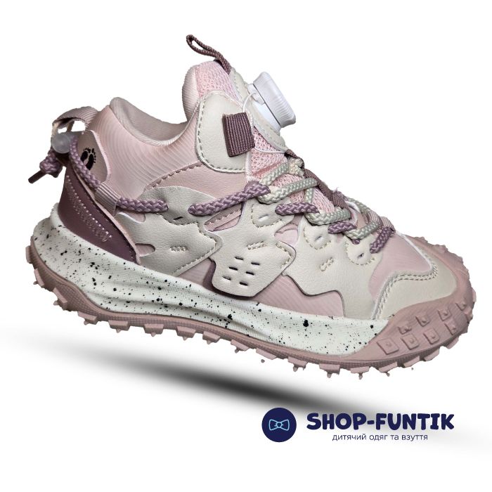 Кроссовки  Hang Ten Kids розовые с белым 011