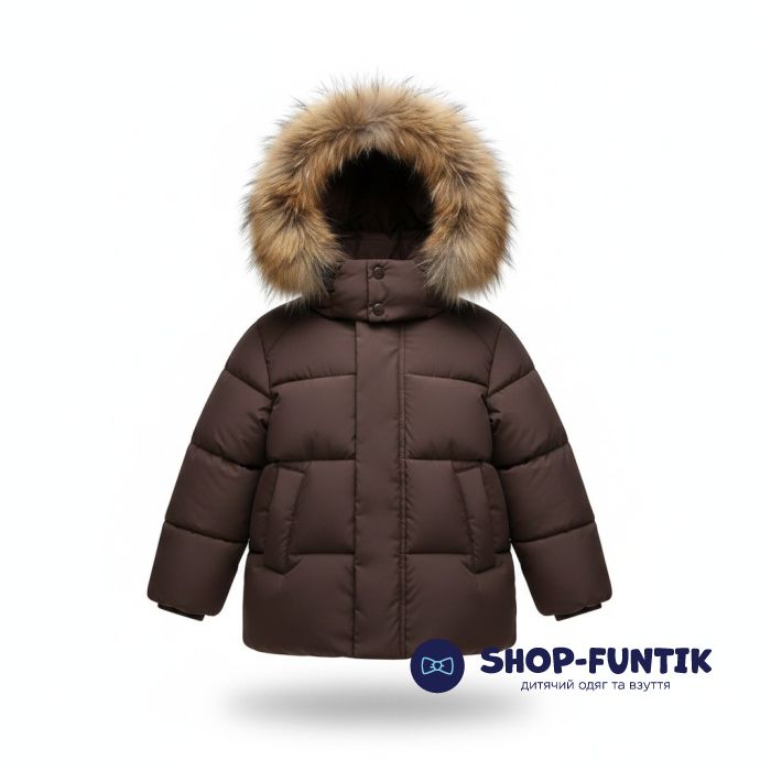 Куртка Anernuo коричневая 1036