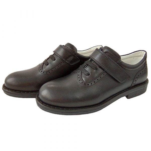 Туфли Tunel черные с липучкой 04501