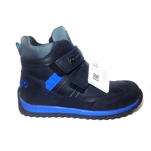 Ботинки Minimen темно-синие высокие  (122)