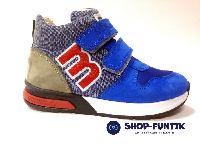 Кроссовки Minimen синие 1558-13-9A
