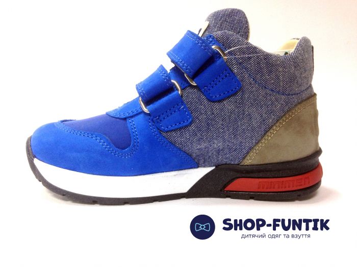 Кроссовки Minimen синие 1558-13-9A