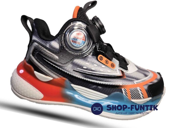 Кроссовки  Jong.Golf черные с белым 625