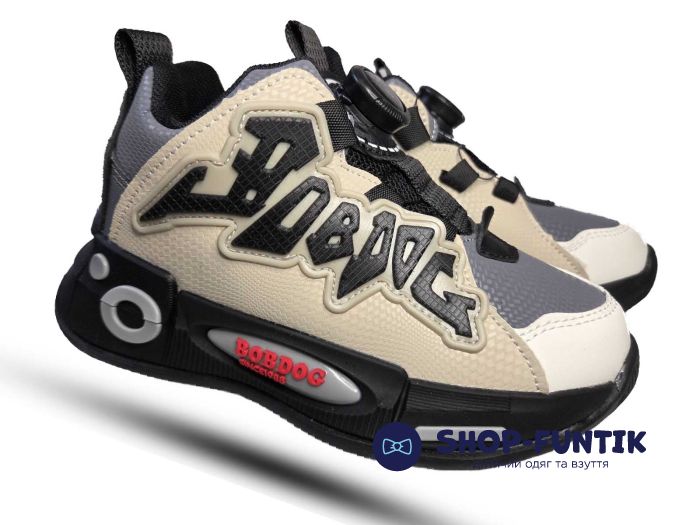 Кроссовки  Jong.Golf бежевые с серым 188