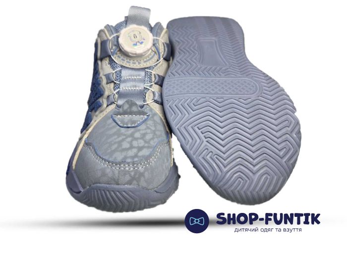 Кроссовки  Jong.Golf серые с голубым 188