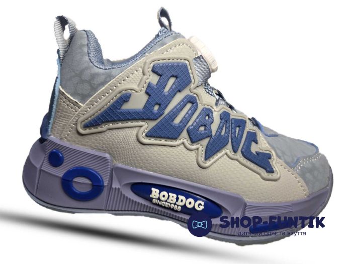 Кроссовки  Jong.Golf серые с голубым 188