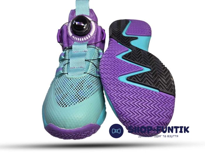 Кроссовки  Jong.Golf салатовые с фиолетовым 918