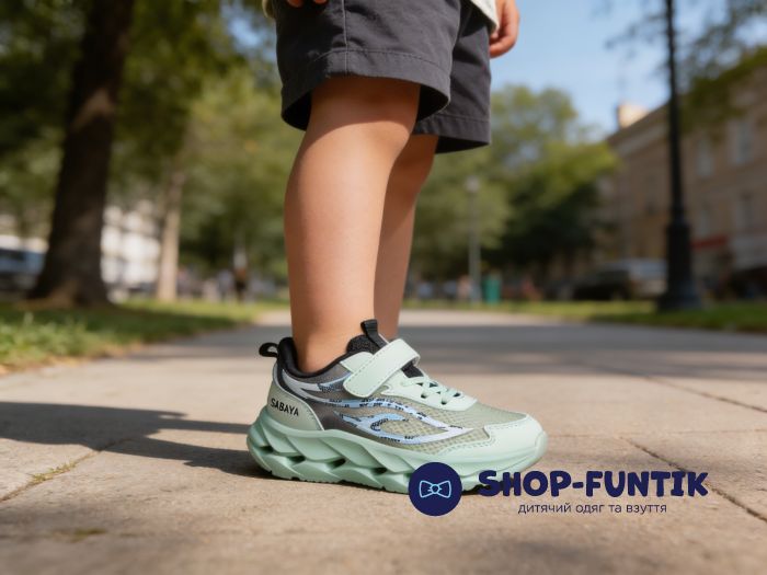 Кроссовки Hang Ten Kids мятные 17111