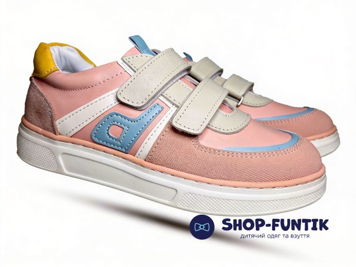 Кроссовки Toddler розовые с серым 6087